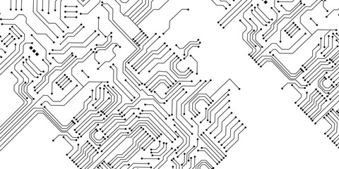 Circuit Board Technology Background Vector Eps10