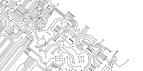 Obraz premium Abstract technology background. . 