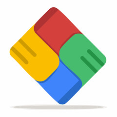 vector illustration of a colorful pencil