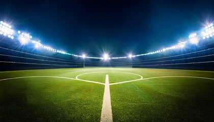stadium lights shining bright over a high school sports field stadium lights high school sports night