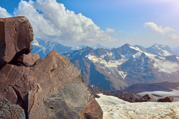 The Snowy Slopes Mount Elbrus