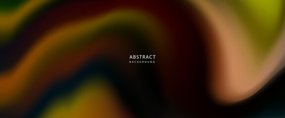 Abstract Color Swirl With Neon Gradient: Vibrant Liquid Wave Background For Creative Design.vector illustration eps10