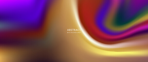 Vibrant Abstract Color Swirl With Rainbow Gradients And Fluid Motion For Creative Backgrounds.vector illustration eps10
