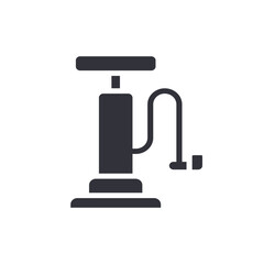 Air Pump Illustration Equipment Tool Inflate Concept