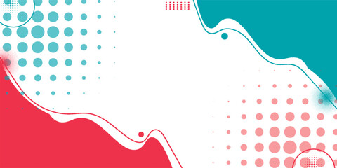 Abstract pop art color paint splash pattern background. Memphis geometry background