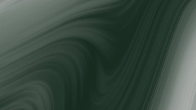 Abstract dark green flowing background animation for versatile use: overlays, titles, intros, presentations, web, and social media; seamless loop for calm, modern motion.