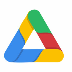 vector illustration of a colorful label