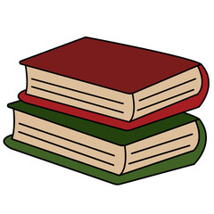 stack of books Simple Minimalist Reading Symbol