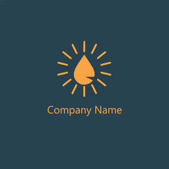 Electric company unique logo design
