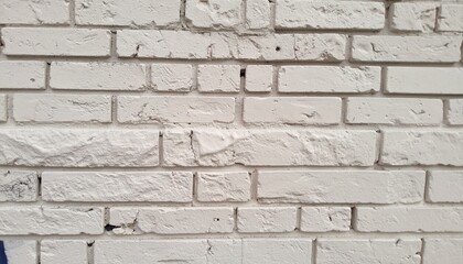 Fototapeta premium white brick wall