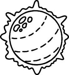 Space Doodle Icon