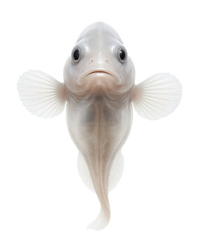 Scaleless, translucent snailfish with a gelatinous body.