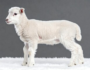 White Lamb Studio Portrait
