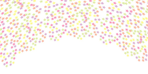 Seamless stars on white. Star Seamless Pattern Vector Illustration Background. Cute Festive Stars Seamless Pattern. Starry Sky Colorful Background. Vector Holiday and Birthday Party Design.eps.10