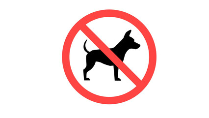 no dogs sign