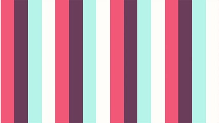Candy Stripe Flow Retro Pastel Vertical Line Animation - Powered by Adobe