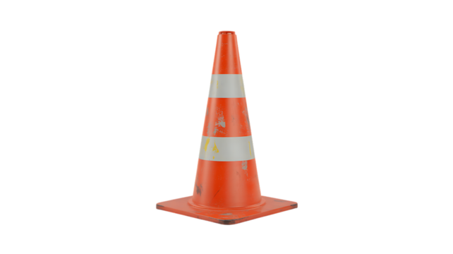 traffic cone isolated png image