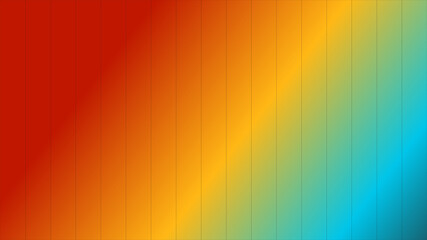 Abstract bright rainbow spectrum geometric line pattern vector illustration background design