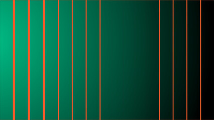 Vintage wooden board sign frame on a red and green striped textured wallpaper pattern background illustration