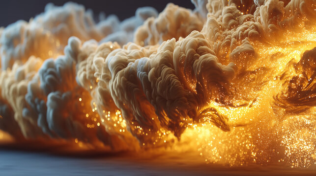 intense flames dancing against a dark backdrop, glowing orange and yellow hues, dynamic movement, abstract textures, suitable for website banners, social media posts, and digital presentations