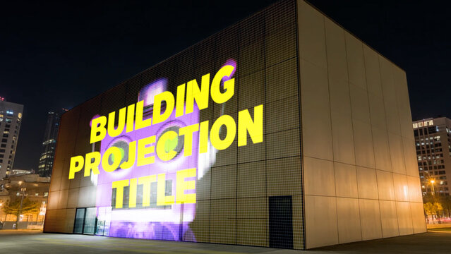 Building Projection Title