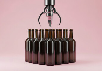 Abstract Representation of Selection and Controlled Automation in Industry.