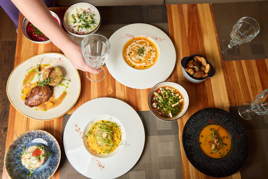 Experience an exquisite gourmet dining journey featuring a variety of delicious dishes