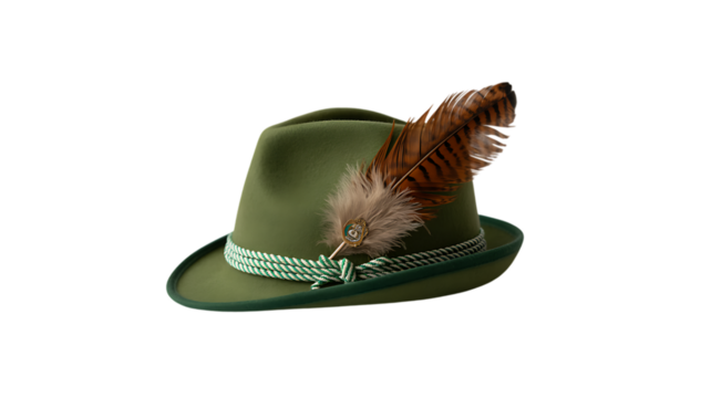 Traditional Bavarian Oktoberfest Hat Fashion Trends