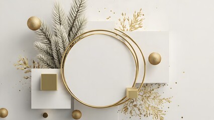 Minimalist 2026 Vibes gold, black, white elegant design, modern aesthetic.