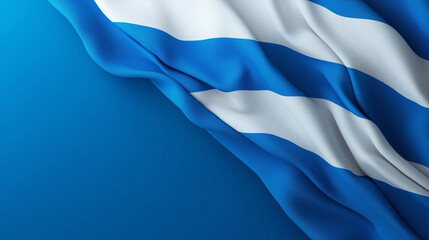 
Diagonal stripes in Finnish flag colors, minimal background, copy space.Independence Day of Finland.