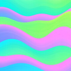 Vibrant, wavy gradient background