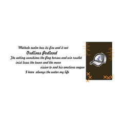 Vector illustration of a CD player with abstract background and business concept icons