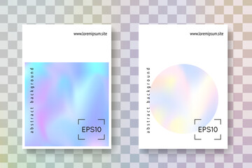 Iridescent Fluid. Digital Design. Pearlescent Shape. Crystal Effect. Blue Minimal Cover. Geometry Pattern. Colourful Prism Backdrop. Purple Iridescent Fluid