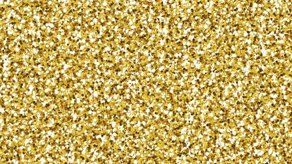Shiny gold glitter texture background for luxury and festive design