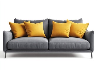 sofa isolated on white