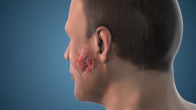 Human Anatomy Salivary Gland Tumor Growth