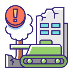 This Conflict (War) icon is suitable for Poverty.