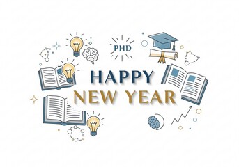 Happy New Year Hanging red Christmas bauble balls with realistic gold 3d numbers 2024 and snowflakes. Watch with Roman numeral and countdown midnight, eve for New Year. Merry Christmas. Vector.