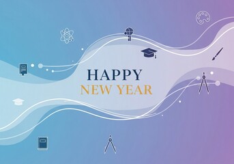 Happy New Year Hanging red Christmas bauble balls with realistic gold 3d numbers 2024 and snowflakes. Watch with Roman numeral and countdown midnight, eve for New Year. Merry Christmas. Vector.