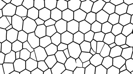 honeycomb hexagon mesh vector texture with geometric grid pattern for modern abstract background
