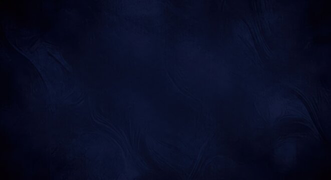 A dark blue textured background with subtle patterns, creating a sense of depth and sophistication