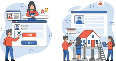 Real Estate Development And Digital Services For Property Investment