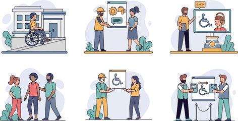 Universal Accessibility Design for Inclusive Environments