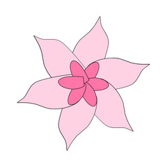 Fototapeta premium Mini Flower Elements