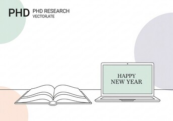 Happy New Year Hanging red Christmas bauble balls with realistic gold 3d numbers 2024 and snowflakes. Watch with Roman numeral and countdown midnight, eve for New Year. Merry Christmas. Vector.