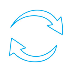 Refresh Icon | Circular Reload Loop Arrow PNG