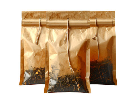 Herbal tea bags kraft box packaging