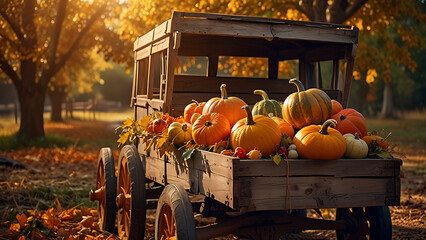 pumpkin on the fence