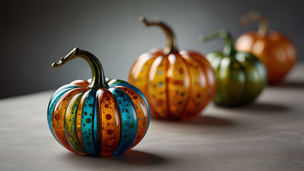 pumpkin on black background