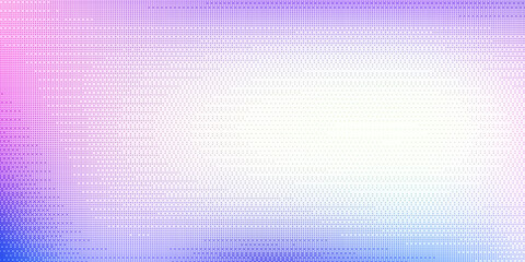 Background with pixel pattern and abstract texture. Blue and purple bitmap art featuring soft gradation and digital game-like aesthetic with subtle retro feel.